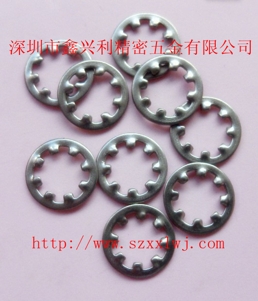 供应 锁紧垫圈DIN6797I内齿垫圈  规格齐全 深圳厂家