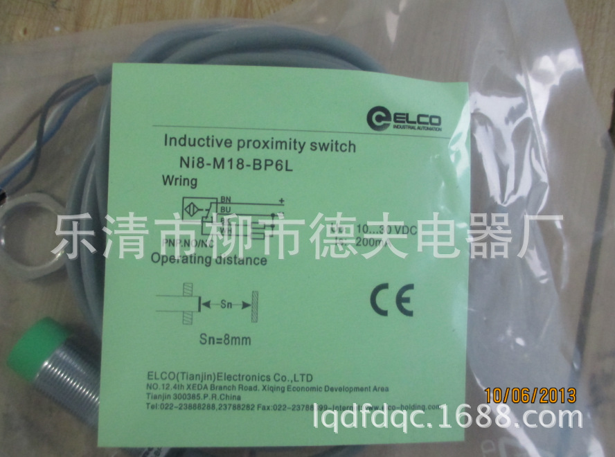 直销 瑞士ELCO 宜科接近开关 Fi10-M30-OSA3L-Q12【图】