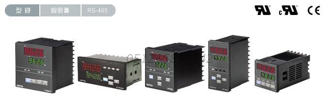 Vertex温控器 VT4826 48*48, Pt/熱電偶輸入, 2警報VT9626 VT7226