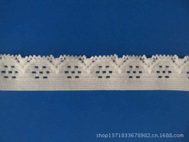 汕头织带 钩编花边带 锦纶包边 提花包边