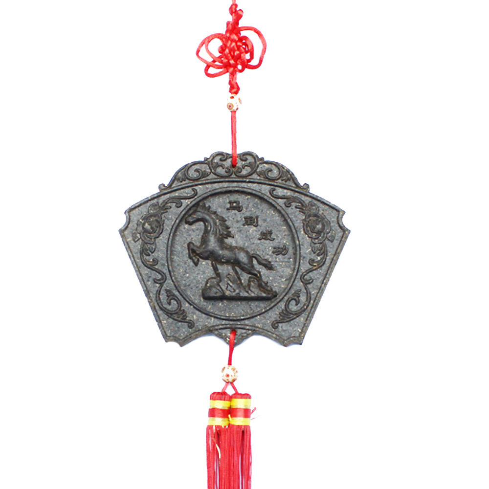 古树飘香 私人定制中国结茶挂件茶礼品300g 普洱工艺茶|ms