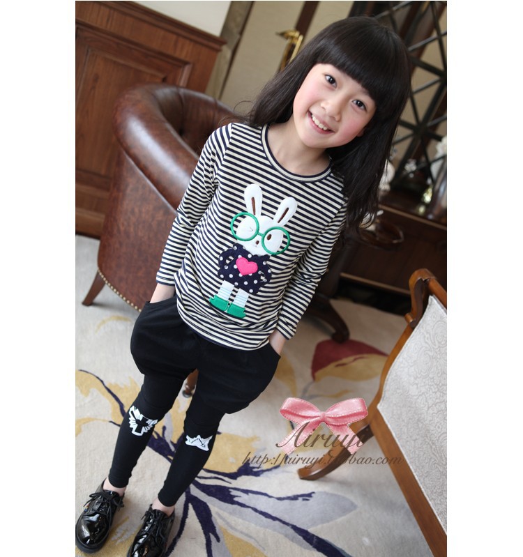 Pantalon fille en coton - Ref 2062704 Image 17