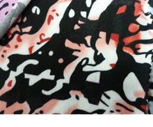 供应各种规格的全涤涤纱汗布印花 高档短纤氨纶面料印花布