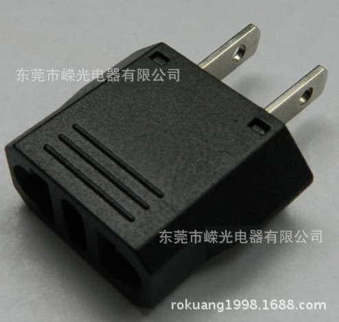 9121-1 美国插头转三孔插座 国标插头 台湾插头 日本转换器