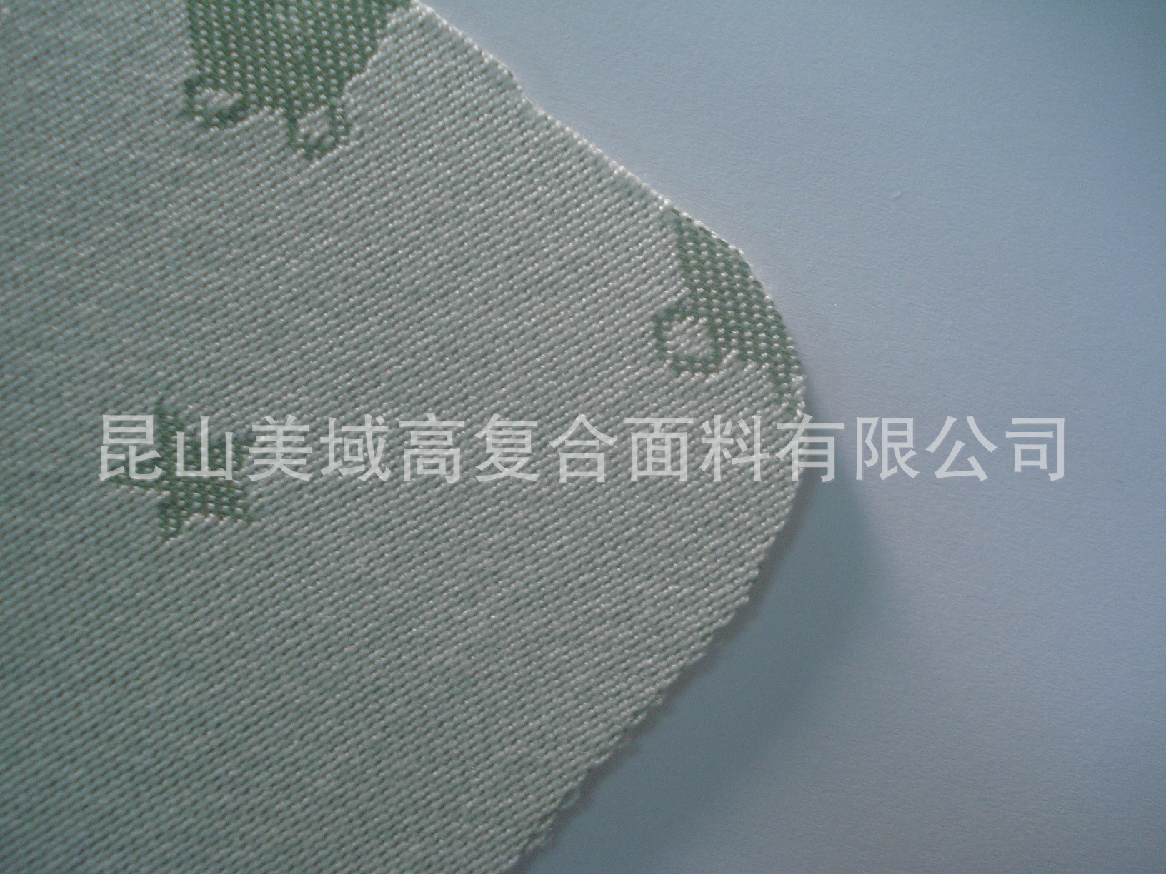 竹纖維提花佈+3D網佈一角