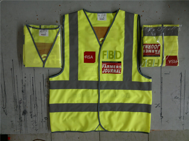 厂家直销高品质荧光背心 反光马甲反光衣 夜光衣反光背心优惠批发