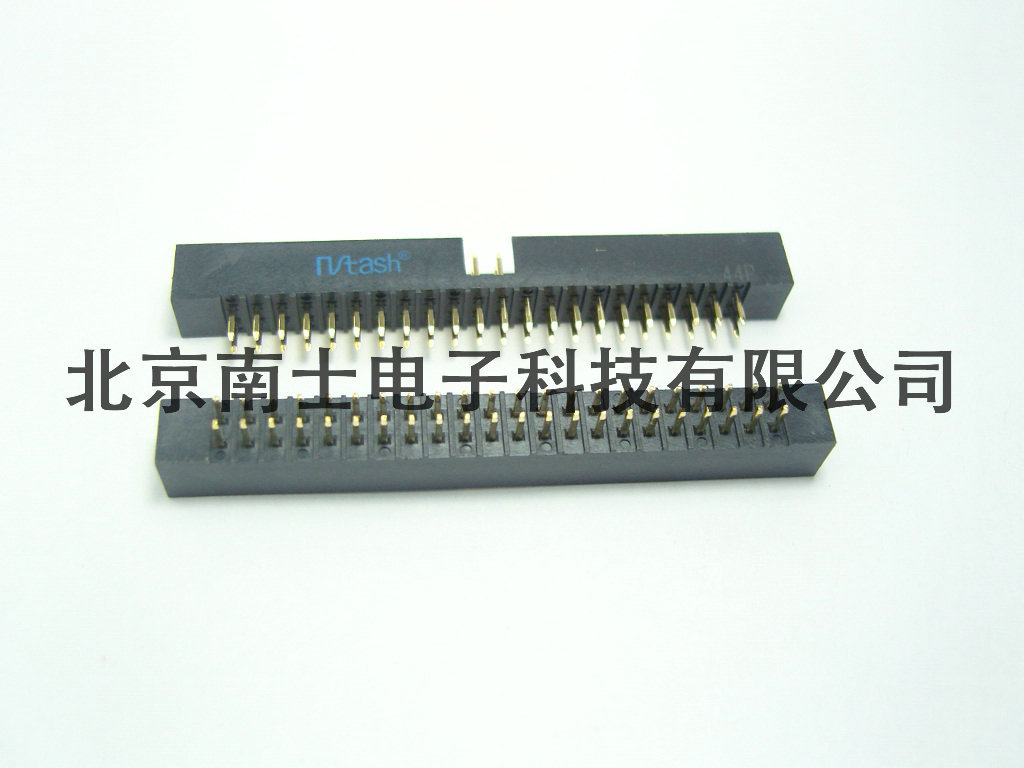 精工南士 DC3-44P 镀金 直针 简易牛角ISP接口JTAG插座2.0mm间距