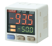 日本SUNX双窗口真空数字式压力开关DP-101|ms