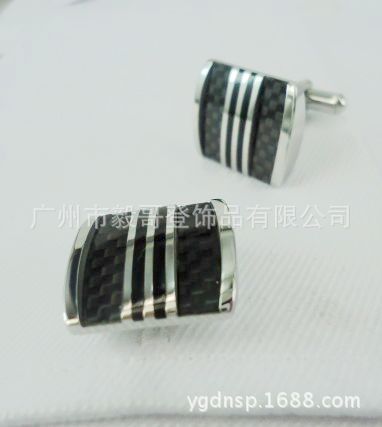 供应A6023-HQ袖扣，碳纤维袖扣，不锈钢袖扣，酒壶造型袖扣