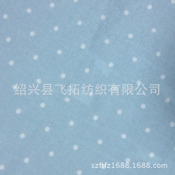 供应各种规格全涤针织粗针印花布