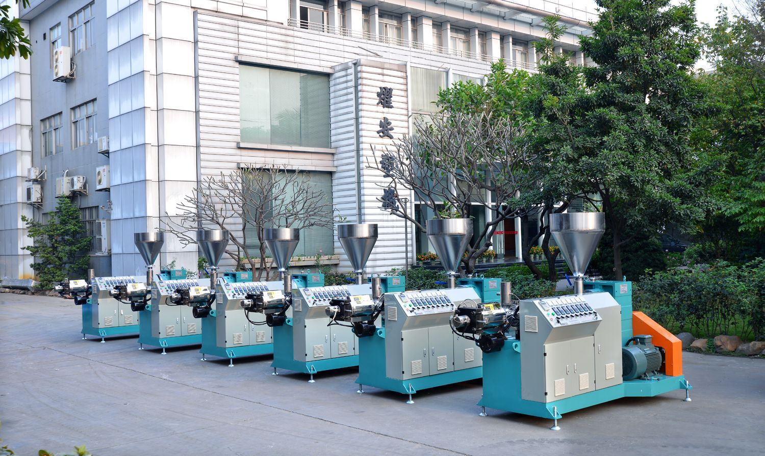 厂家直销TPU新款弹性体塑料圈挤出设备 多色橡皮筋生产机器