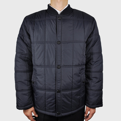 中老年小棉袄内穿爸爸棉衣外套男装羽绒棉内胆永不出毛防寒服|ru