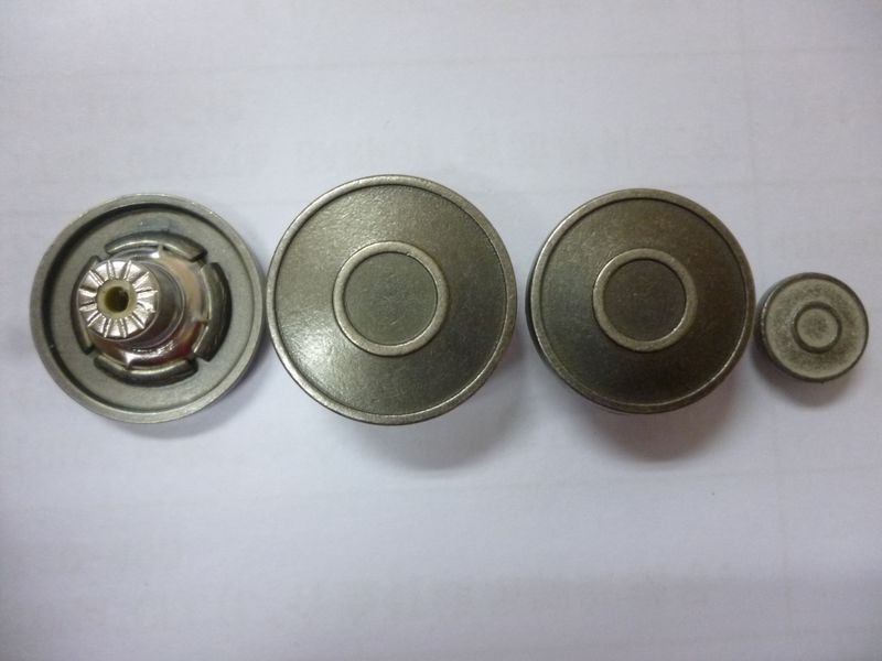 15mm合金胶牛仔扣 工字钮 钮扣HC00238
