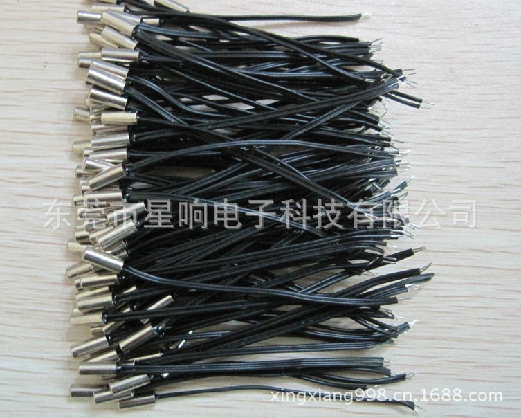 NTC热敏温度传感器，带圆柱形壳体探头NTC温度传感器