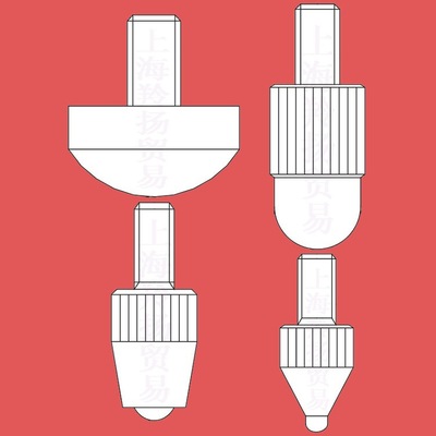 diameter 3mm The maximum length 30mm Threaded connection M2.5 Multiply 0.45 Dial indicator spherical Probe