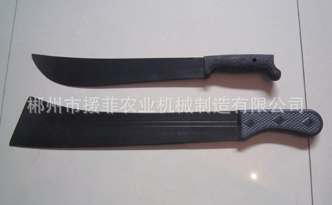 非洲甘蔗刀MACHETE,甘蔗刀M204宽封线，电泳发黑甘蔗刀