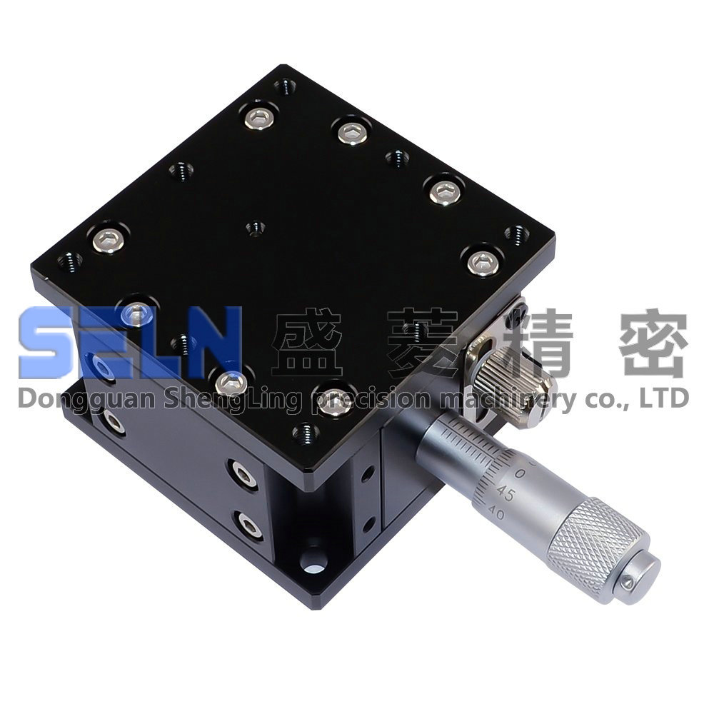 供应60*60 Z轴 LZ60-2型 微调架 手动可调平台 水平升降位移平台