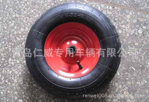 4.00-6轮子 橡胶轮12*4