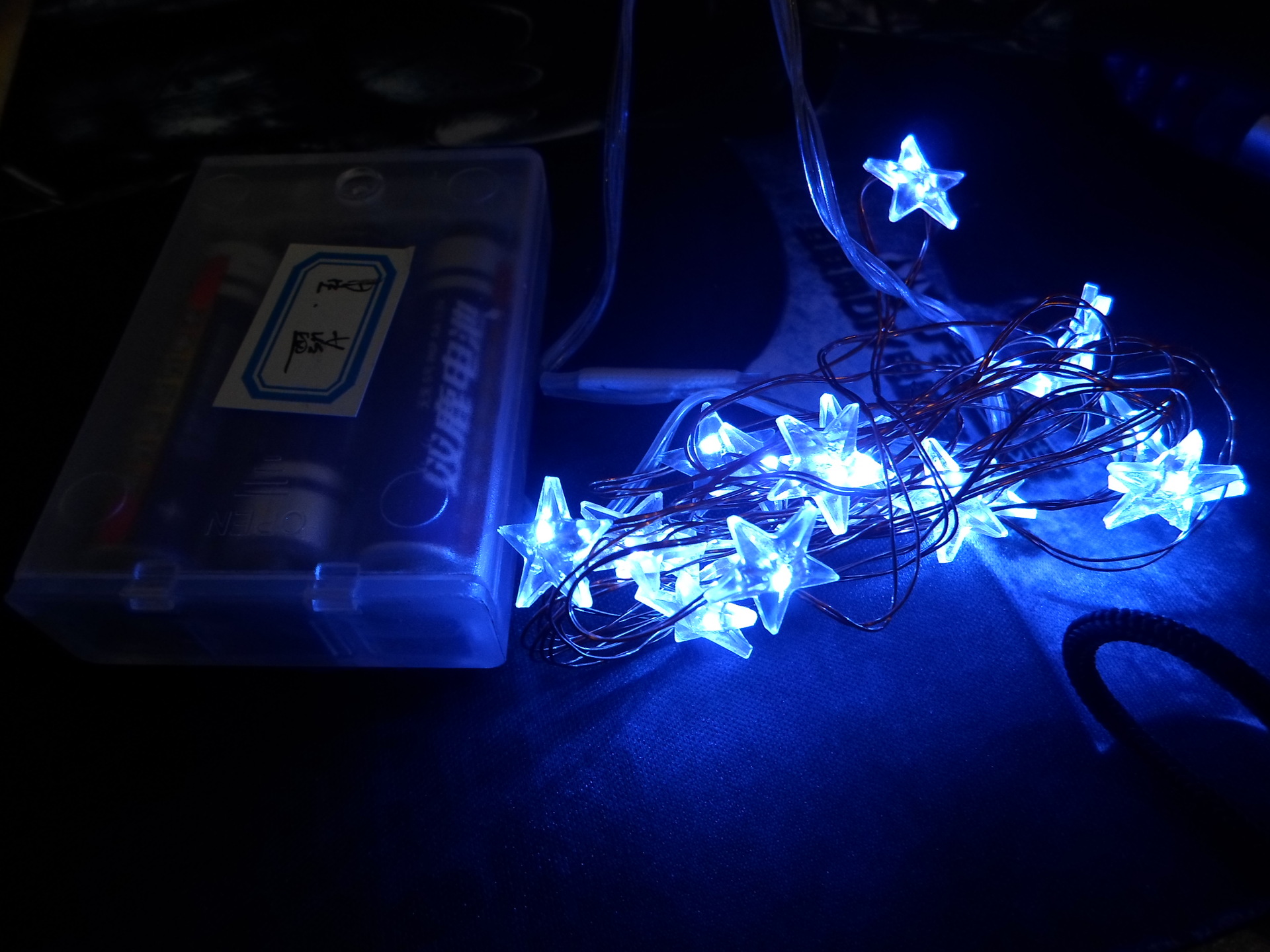 三节电池盒 LED防水灯串 防水铜丝灯串 圣诞灯串 装饰灯串|ms