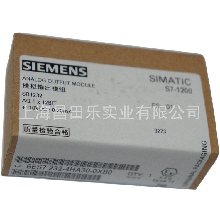 供应西门子PLC  模拟输出模组6ES7232-4HA30-0XB0