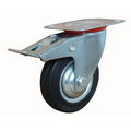 优质工业轮橡胶脚轮  直径3寸到8寸 定向转向和刹车