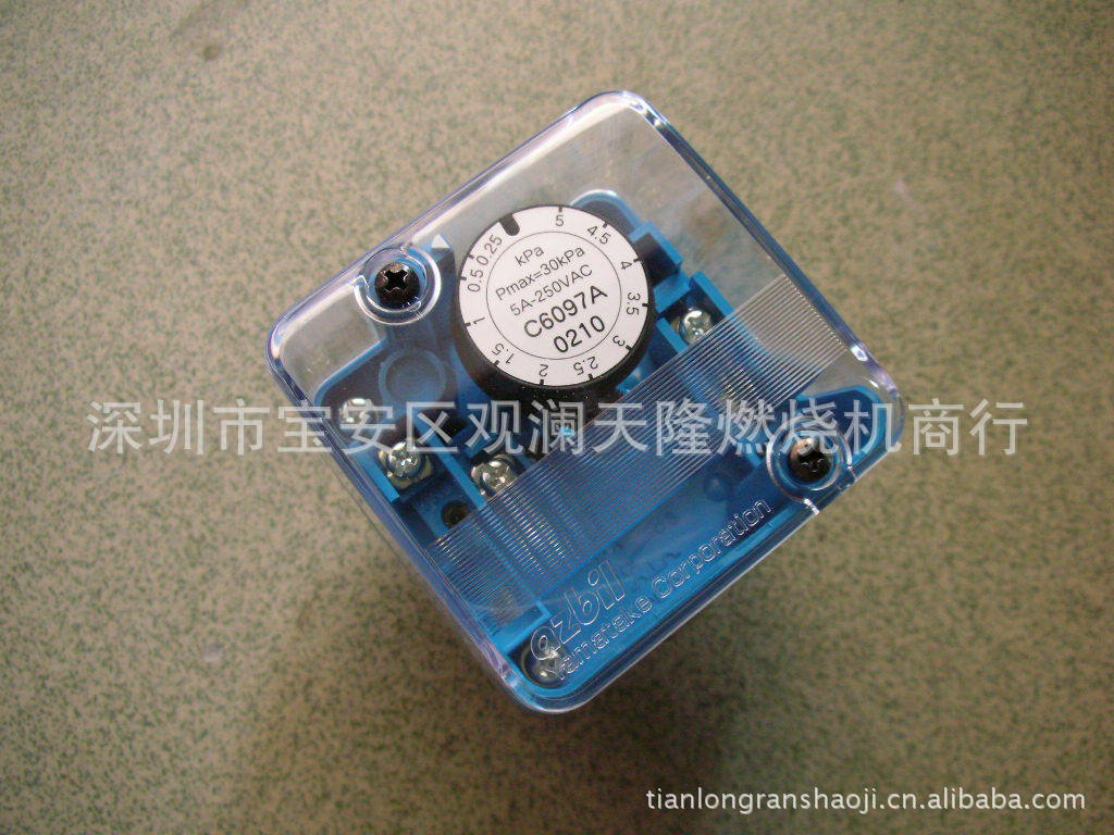 销售日本azbil山武C6097A0210燃气燃烧机压力开关