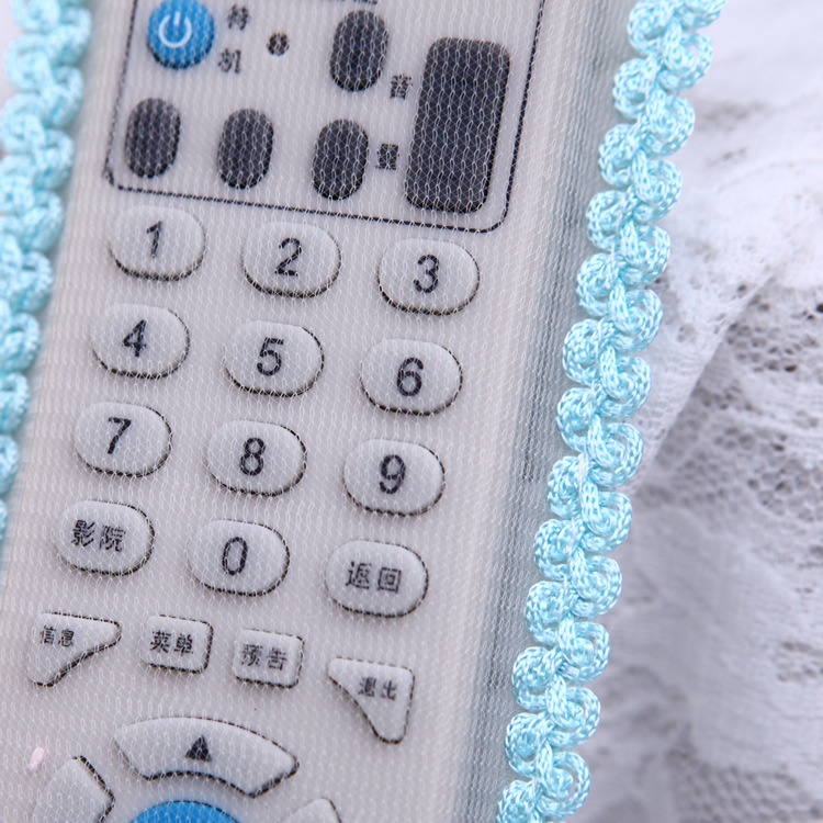 满天星蓝色遥控套细节2