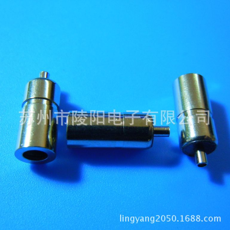 35135 DC母座/圆尾/外径6mm/黑胶