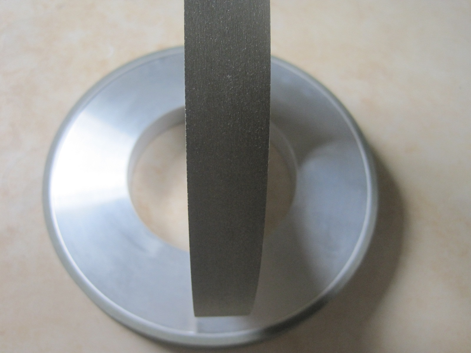 客户订制超硬钻石平行砂轮1A1/T2(P) 250X25X127X5 金刚石砂轮