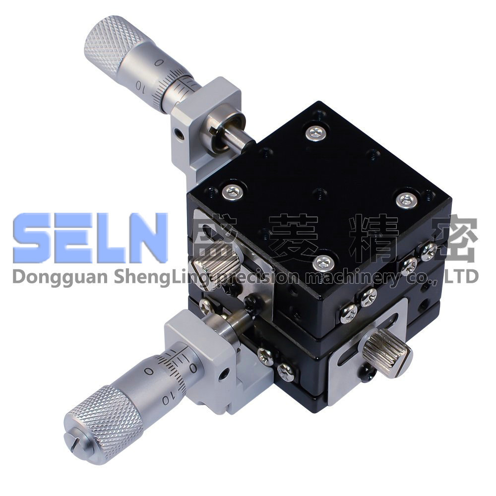 供应 30*30 XY轴 LY30-C 精密型 微调架 可调平台 手动位移滑台