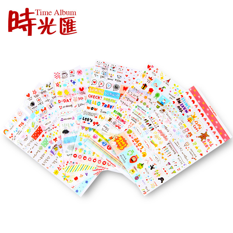 cartoon sticker PVC