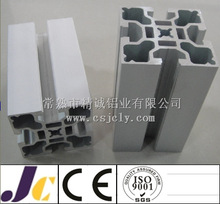 银白喷砂氧化铝挤压型材 工业流水线铝合金型材