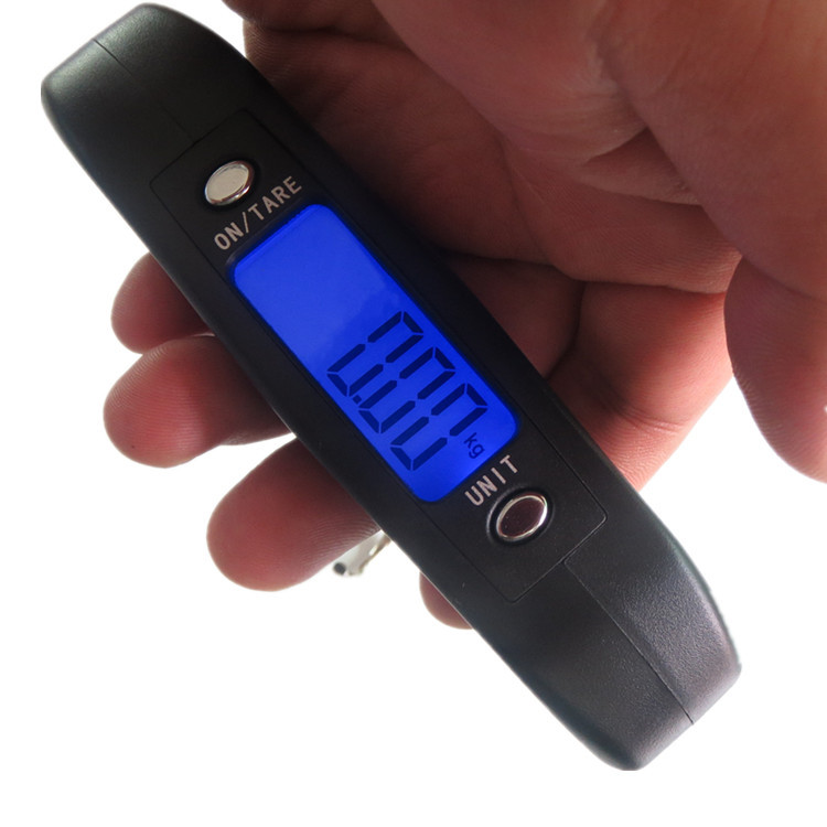 厂家直供不锈钢电子秤手提数字称重秤行李秤0.01g迷你水果计量秤