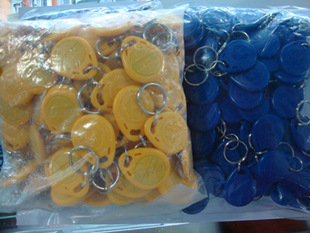 刻码ID钥匙扣卡 业主卡门禁卡 门禁系统)（100个起订）