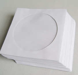 日盛CD纸袋/白色折口光盘纸袋/80G 50张一包订制