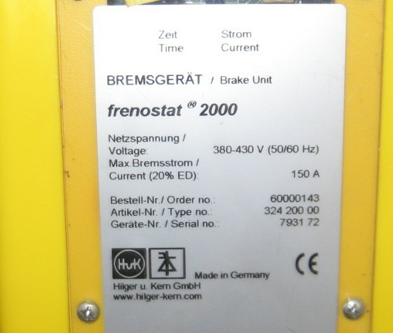 Hilger u. Kern  DOPAG  ORDER NO:60000143