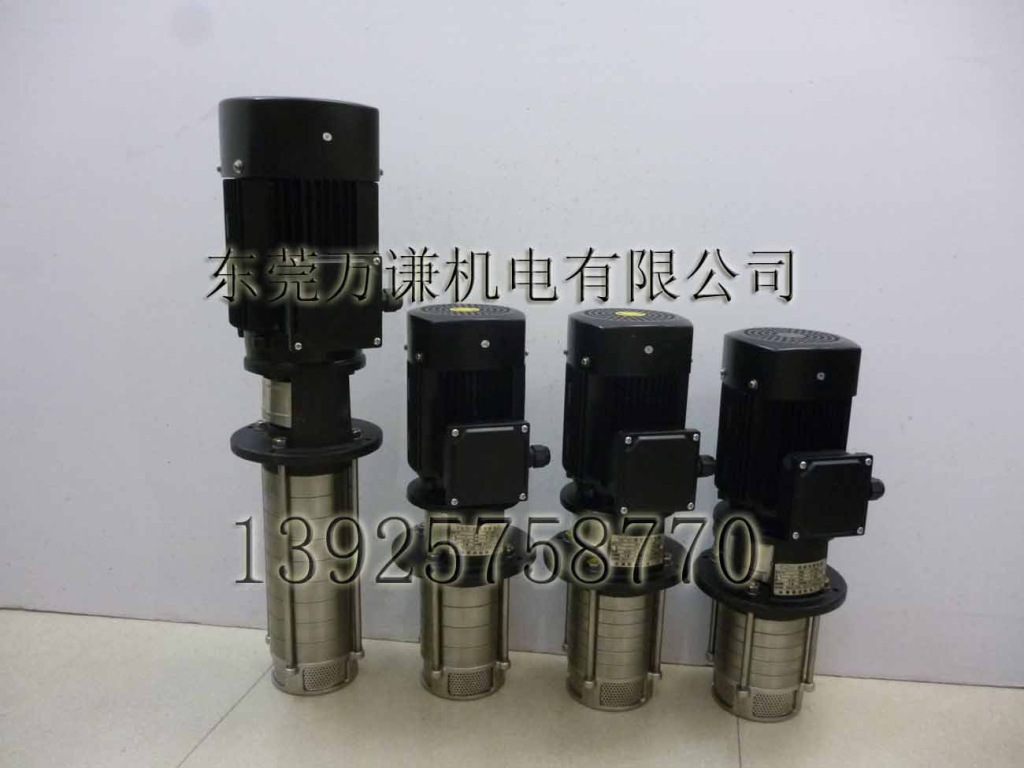 床冷却水泵 机床水泵 机床油泵 浸入式抽油马达 立式多级泵 油泵