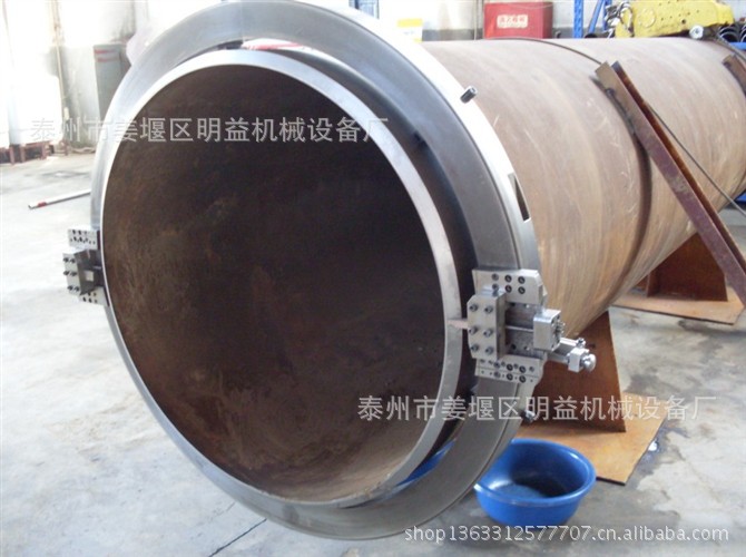 大型管道加工电动管子切割坡口机，ISD-1050外卡式电动切割坡口机