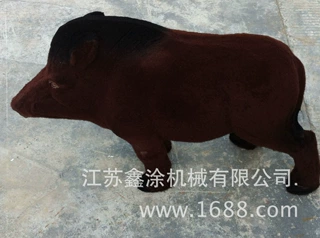 供应工艺品玩具静电植毛机 衣架上静电植绒设备