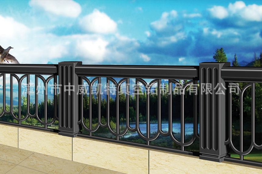 防护铸铝栏杆铝合金铸铝栏杆批发供应