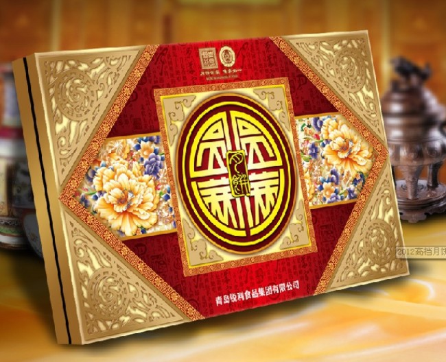 新款豪华月饼盒