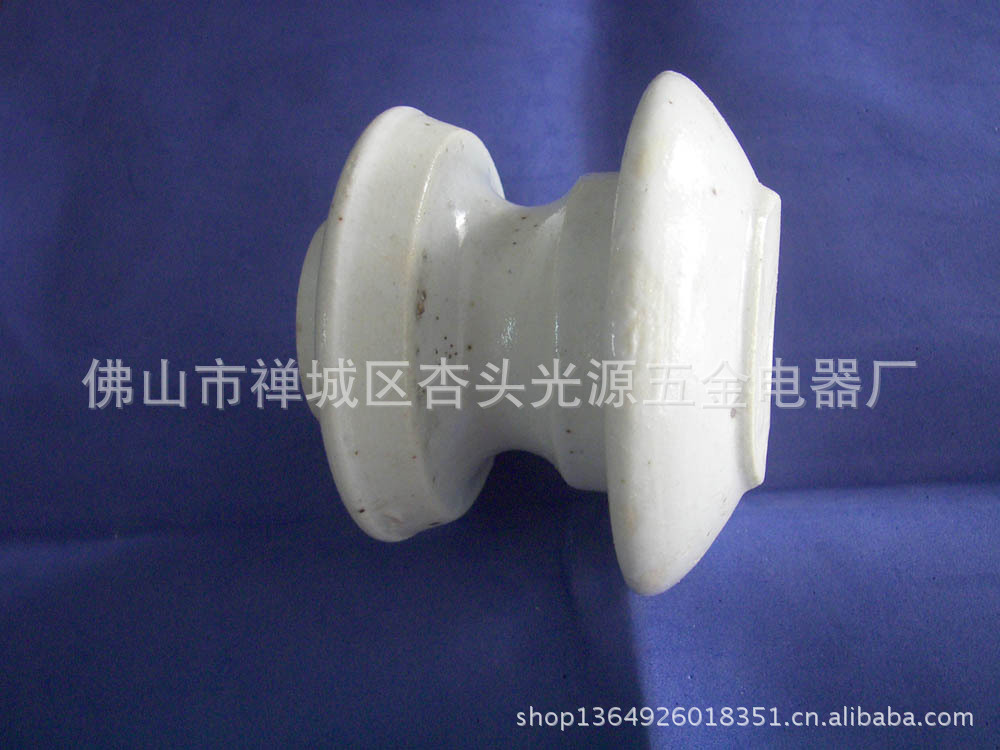 电力工程输电线路架空用绝缘材料国标街码绝缘子瓷瓶蝴蝶瓶