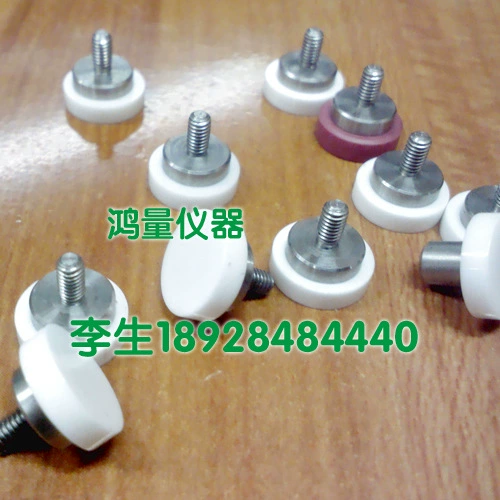 Специальное предложение: 100 точек/точечная керамика, красная керамика, плоская испытательная головка Φ10, неметаллическая немагнитная резьба 2,5