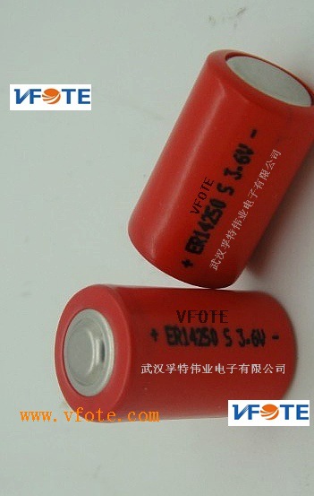 记忆备份和实时时钟(RTC)专用武汉瑞孚特VFOTE锂亚电池ER14250