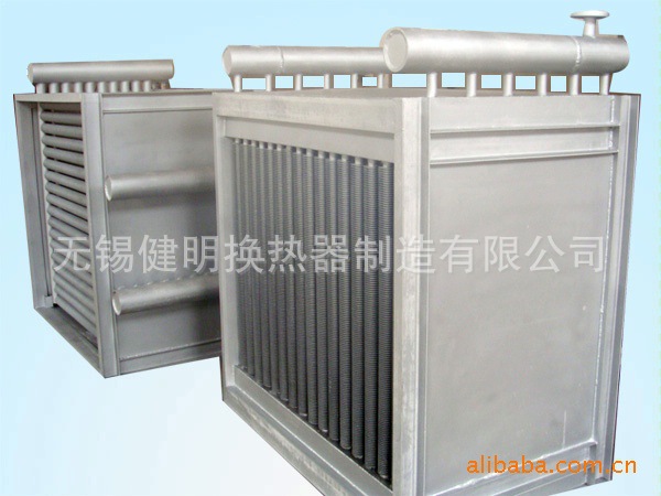 供应不锈钢换热器 烘干机专用蒸汽加热器 空气热水翅片散热器