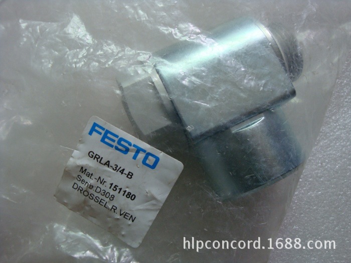 供应全新原装FESTO 费斯托 GRLA-3/4-B 151180 节流阀