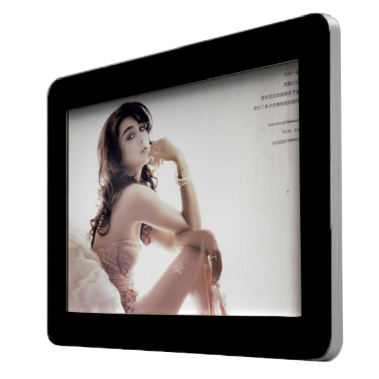 19寸广告传媒广告机/金属防护防盗USB存储扩展多接口播放广告机