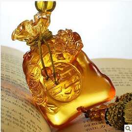 汽车用品 汽车挂件平安符福袋  摆挂饰 厂家特价直销琉璃批发