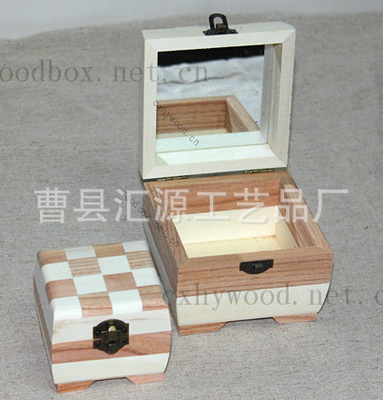木制首饰盒厂家供应木质价格创意珠宝盒吊坠厂家直销