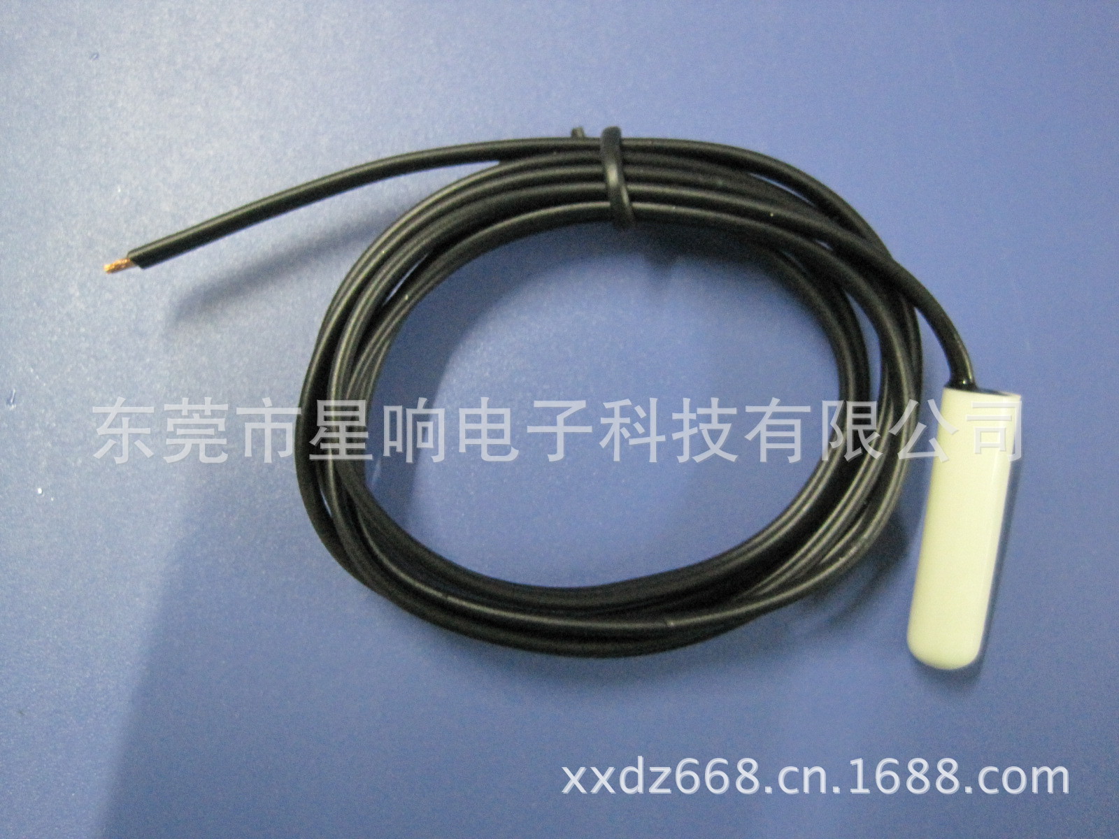 白色ABS塑料温度探头10K  3435 ntc温度传感器专业供应商